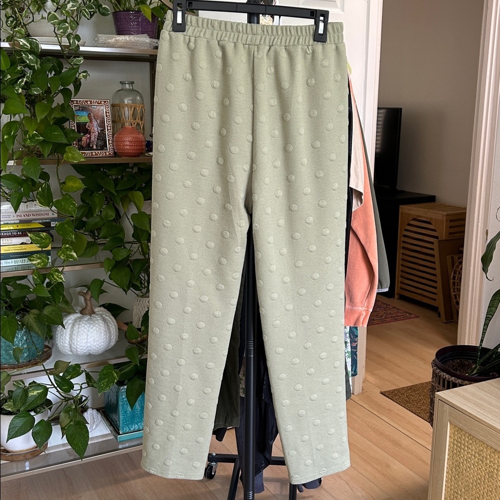 Blu Pepper Sweat Pants. Size medium. 27” inseam. - Picture 2 of 5